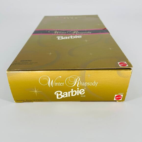 Winter Rhapsody Avon Exclusive Vintage Collector's Barbie Doll 16353 - NRFB /NIB - Picture 4 of 11